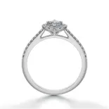 Pierścionek z diamentami halo białe złoto SBPZ_081